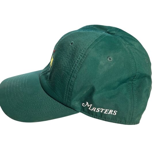 Masters American Needle Golf Adjustable Green Hat Embroidered Logo Map - Picture 2 of 10